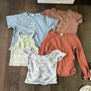 girls shirts size 11-12